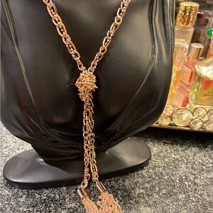 Guess Rose Gold Chain Necklace